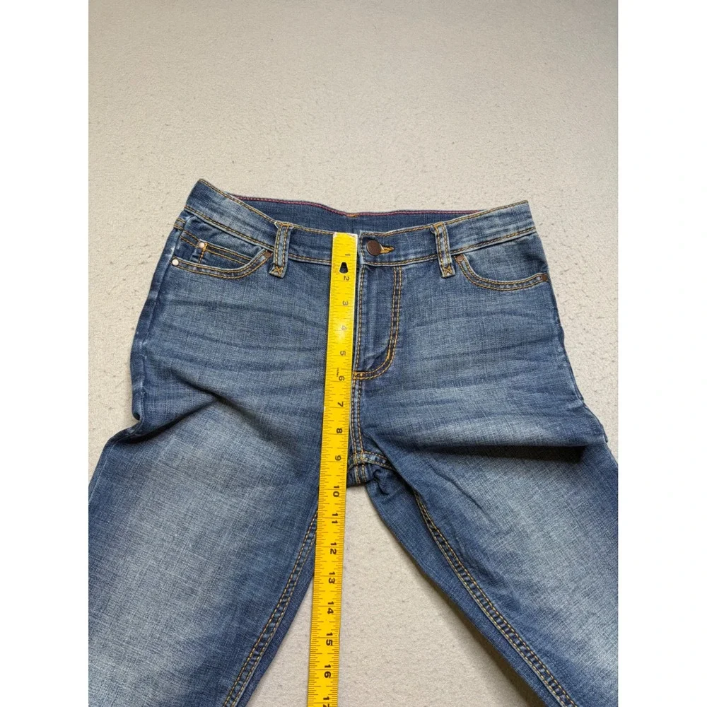 Wrangler Bootcut Jeans Kids Size 14 Blue 1009MWGMS Stretch Western Denim